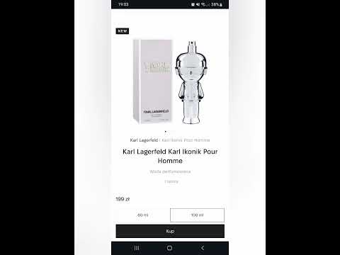 Karl Lagerfeld Ikonik, zapach inspirowany znaną wodą. #perfume #parfum #fragrance