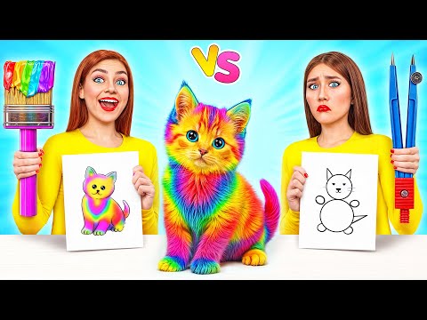 Who Draws it Better Take The Prize Challenge | Funny Food Hacks by Multi DO Challenge