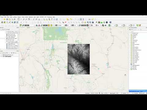 QGIS - Creating Cross Section Profiles of DEM data