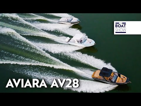 AVIARA AV28 seen at FLIBS 2023 - The Boat Show