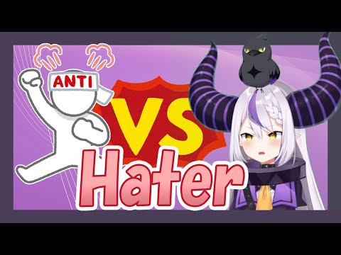 Laplus Darkness vs Hater.[ENG SUB/hololive]