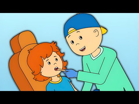 カイユー | 歯科医カイユー | 面白い漫画 | キッズ漫画 | ケイルー | Caillou