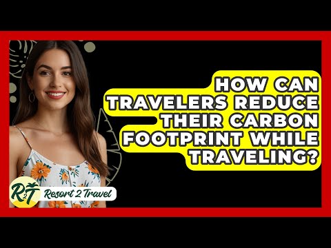 How Can Travelers Reduce Their Carbon Footprint While Traveling? - Resort 2 Travel