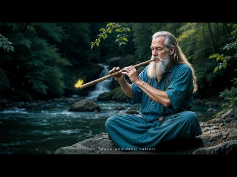 Stop Overthinking, Tibetan Healing Flute, Heals All Physical And Mental Injuries - Flute Music