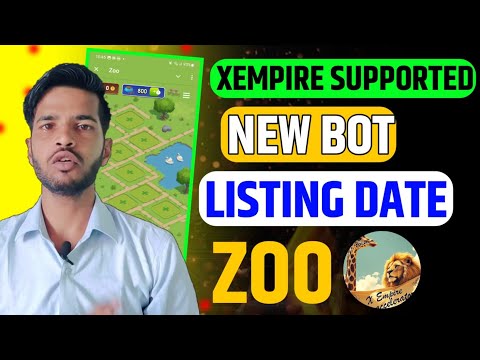 XEMPIRE SUPPORTED NEW BOT LONCH | TODAY NEW BOT LONCH | NEW TAP TO EARN BOT TODAY LONCH