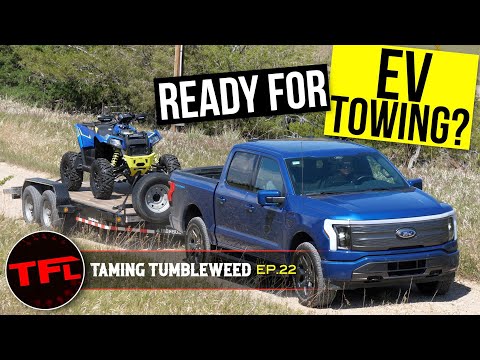 You Say The Ford Lightning Sucks Because It Can’t Tow Far - We Tow All Day | Taming Tumbleweed Ep.22