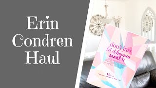 Erin Condren Haul 2020 | Erin Condren Daily Petite Planner | Erin Condren On the Go Folio