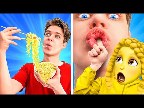 Healthy FOOD Vs BAD Food! 100+ If Food were People Funny Situations