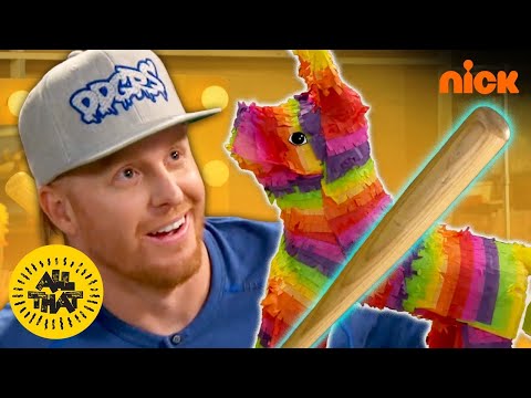 MLB Player SMASHES A Piñata! | All That