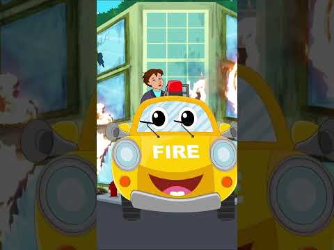 Fire Truck Song for Kids #cartoon #firetruck #kids #vehicles