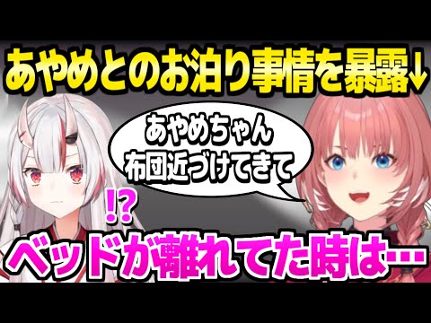 【ホロライブ】あやめとルイ姉のお泊り事情やケンカ頻度など,数々のエピソードで笑いが止まらない二人「ちょいちょい暴露ｗ」1ブロックマイクラまとめ【切り抜き/百鬼あやめ/鷹嶺ルイ】