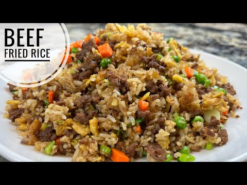 Beef Fried Rice | Ground Beef Recipe | Easy Fried Rice Recipe  Better Than Take Out