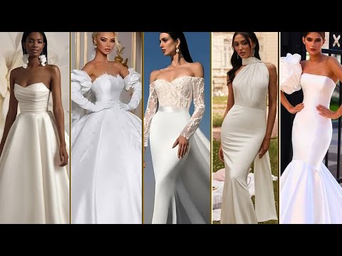 100+ Beautiful Wedding Dress Styles for Brides | Mermaids, Ball Gowns, A-line and Lace Dresses