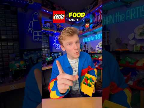 How to build LEGO FOOD like a pro…#shorts