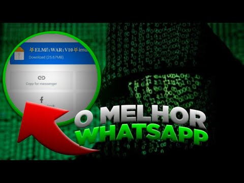 LANÇOU NOVO WHATSAPP PRIMARIO IMUNE AS NOVAS TRAVA 100% ( ELMØ WAR V10 )