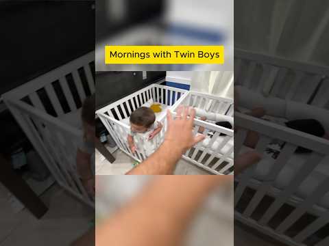 Mornings with Twin Babies #twins #funny #twinslife