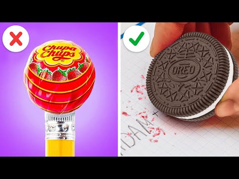 Genius School Survival Hacks! Best DIY Crafts and Tricks 💡Teacher vs Student by 123 GO