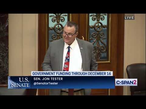 Tester on Government Funding Bill: ‘This bill shouldn’t be about politics or partisanship’