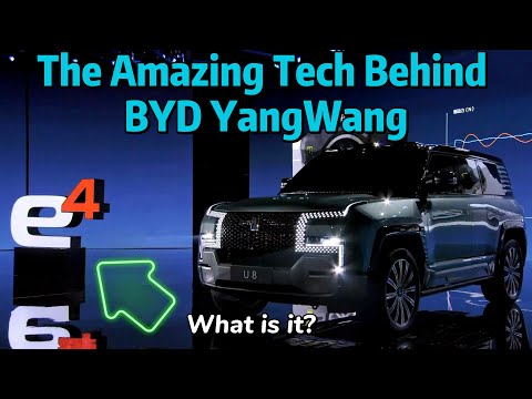 The BYD YangWang U8 Is Powered By Latest BYD e⁴ Platform | A High-Tech Off-Road Electric SUV