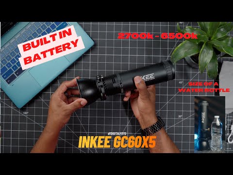 dfDigitalfoto /Inkee GC60x5 Review (60watt Light with a built in Battery)