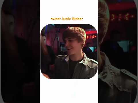 Clips of a sweet Justin Bieber