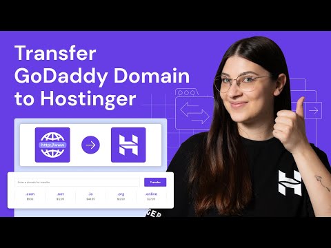 How to Transfer Domain From GoDaddy to Hostinger (2025) | Follow Along Tutorial