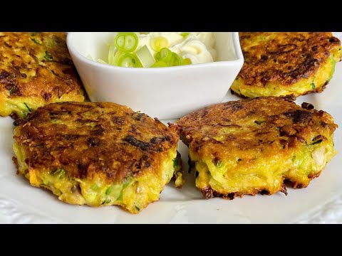 Healthy ZUCCHINI Patties Recipe