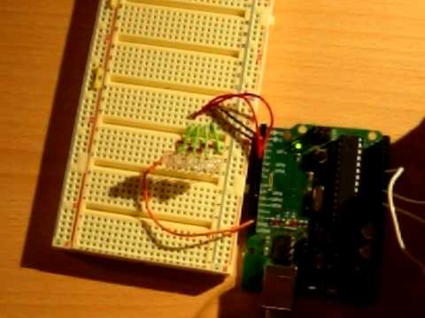 Индикатор уровня на Arduino