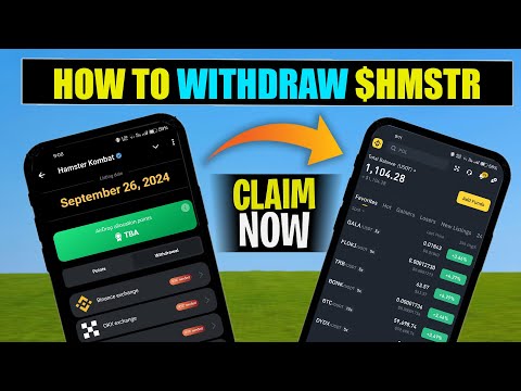 HOW TO WITHDRAW $HMSTR COIN 🪙 || CLAIM NOW HAMSTER KOMBAT IN BINANCE || NO GAS FEE