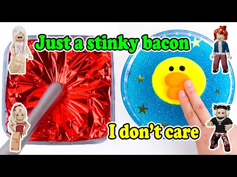 Relaxing Slime Storytime Roblox | When the millionaire's son likes the bacon girl