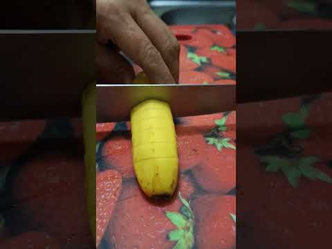 Banana trick 😋 slicing #viral #ytshorts #shortvideo