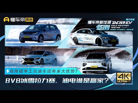 8V8冰雪拉力赛&暴雪困车，动静双比拼谁是赢家？8V8 Rally on icy roads & Blizzard-trapped AC test: Who is the winner?