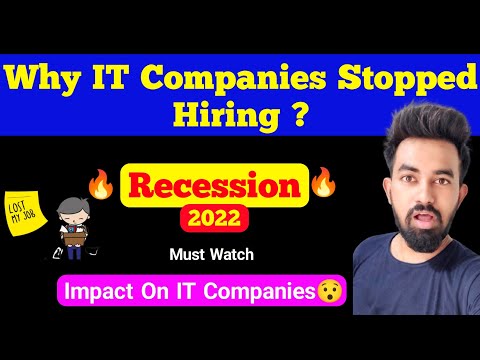 Why IT Companies Stopped Hiring || Recession 2022 ? || Why Hiring Freezes In IT || Chandan Patel