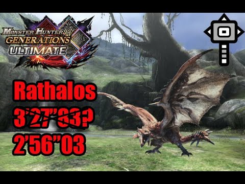 MHGU/MHXX | [G3] "Kiken" Means "Danger"! - Rathalos/リオレウス (Valor Hammer) 2'56''03 (TA rules)