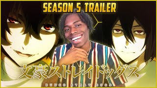 MAKE YO MOVE!! | BUNGO STRAY DOGS SEASON 5 | TRAILER | REACTION