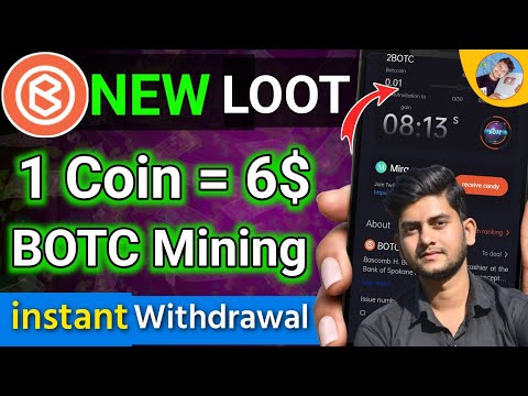 BOTC Coin New Mining App 2023 | BOTC Withdrawal Account Kaise Banaye | Zid Earning