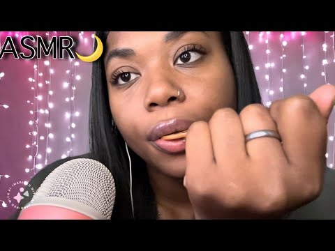 ASMR🎙️| wooden spoon nibbles and scoops🥄🪵😙 (tingle warning)