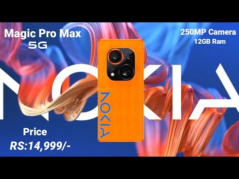 Nokia Magic Pro Max - 8000mAh Battery, 250Camera, 5G, 12GB Ram,512GB, Hand's On, Specs Get a Website