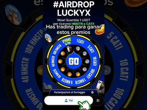 AIRDROP de Hamster kombat y CATI GRATIS haciendo Trading #trading #airdrops #hamsterkombat #crypto