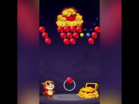 Bubble Pop Shooter: Ball shooting - Gameplay19 catcoin - Play now for free 15s 1080x1080