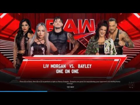 FCL Presents WWE RAW Liv Morgan vs. Bayley 11/25/2024