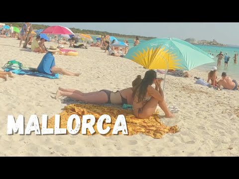 Beach walk | Mallorca MAJORCA |  | Platja des Trenc | SPAIN June 2022