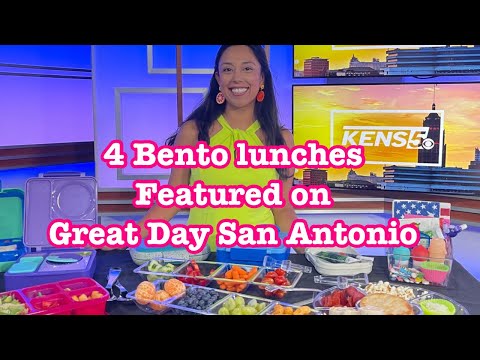 4 Bento Box Ideas for Back to School! / Bento Box School Lunch Ideas for Great Day SA / School Lunch