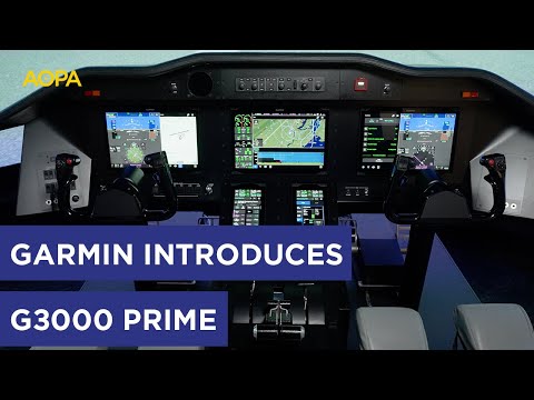 Garmin's new G3000 Prime integrated flight deck