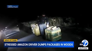 Police find 80 unattended Amazon packages in woods of Massachusetts