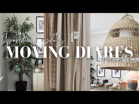 MOVING VLOG EP:15 | New Amazon curtains, IKEA, Facebook Marketplace find, GRWM, apartment update