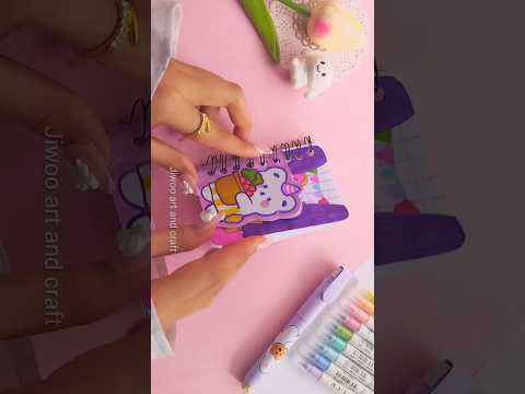 Diy pen eraser #jiwooartandcraft #papercraft #stationery