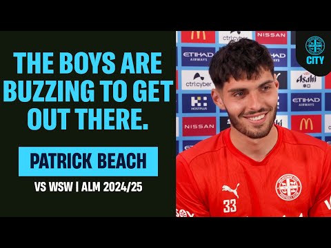 🎤 PLAYER'S PREVIEW | Patrick Beach | City v Wanderers | 29/11/24