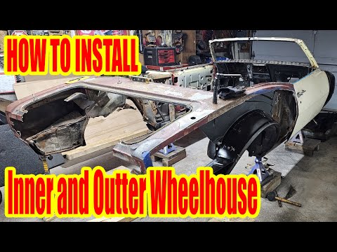 How To Install INNER and OUTER WHEELHOUSE on a 1st Gen F body PART 2