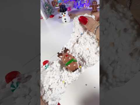 Reindeer Treats Slime #reindeer #slime #asmr #gifted